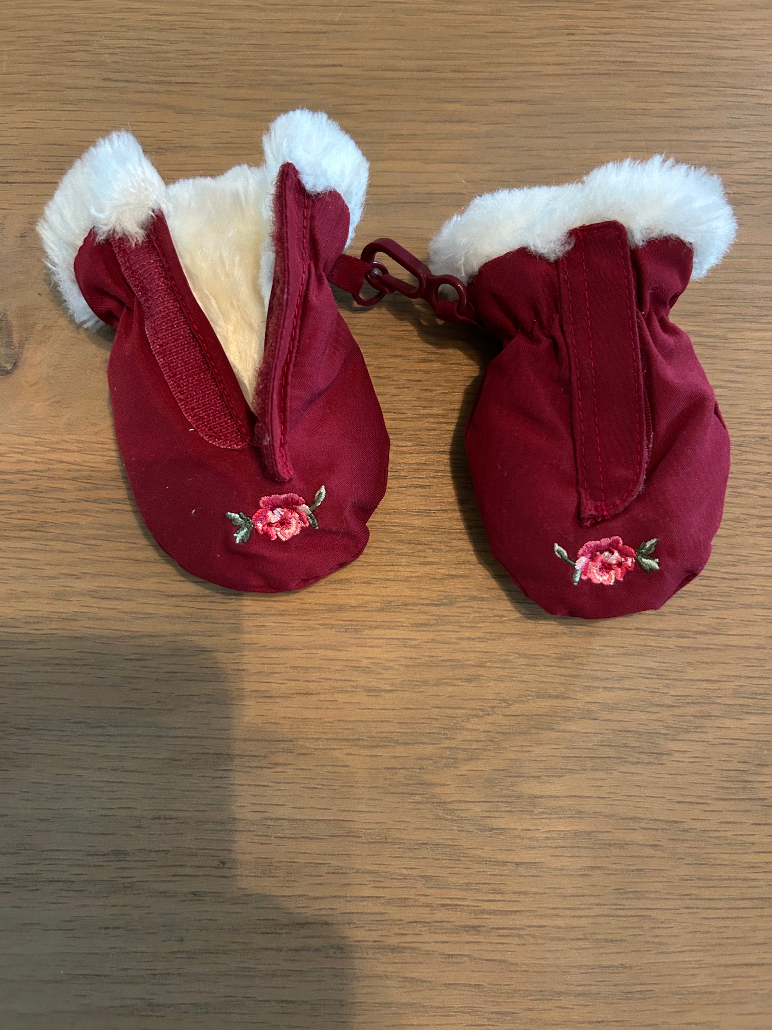 Gymboree Gloves with Velcro- Size 0-12 Months