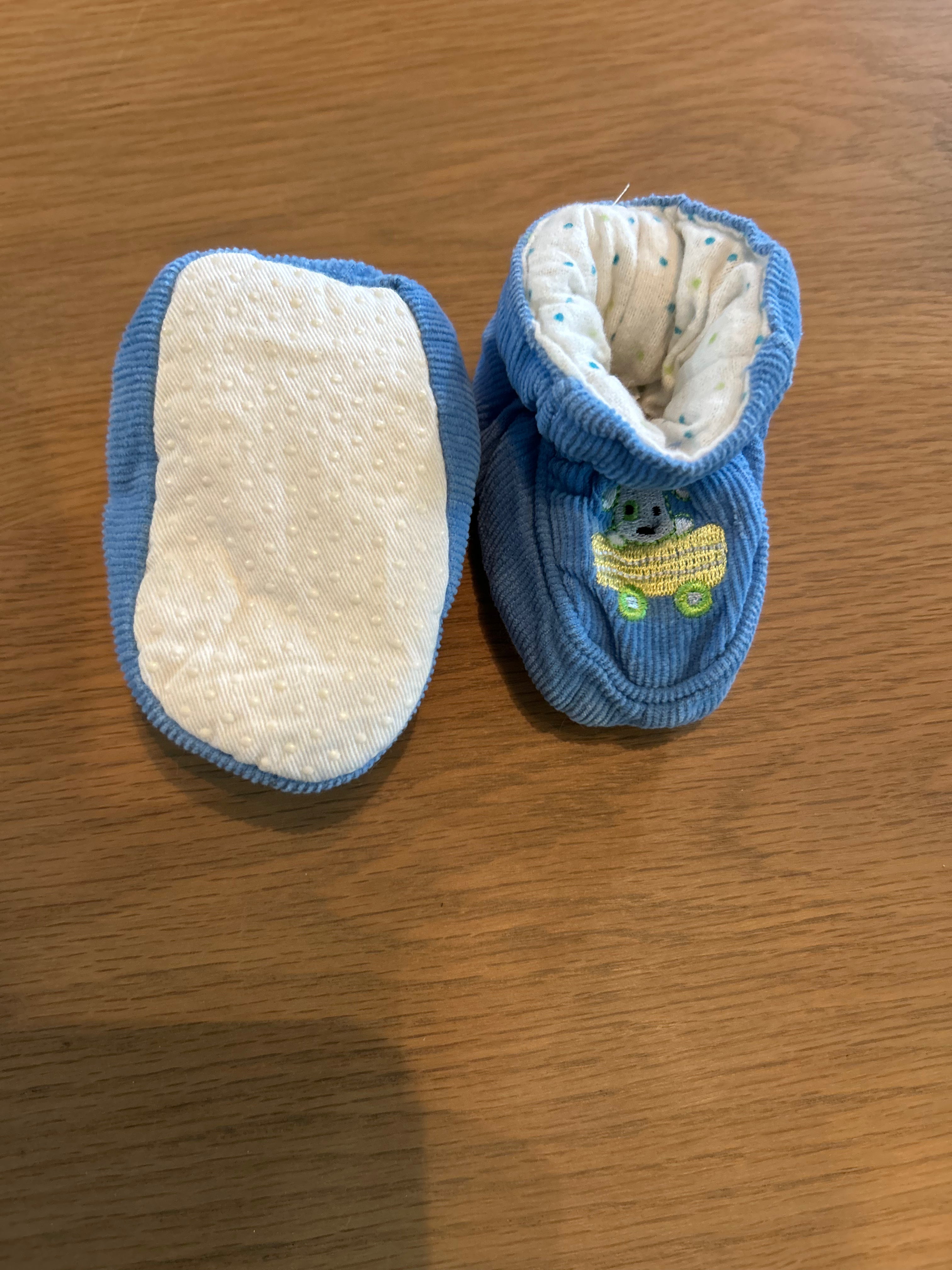 Honey Bunny 100% Cotton Booties- Size 12-18 Months