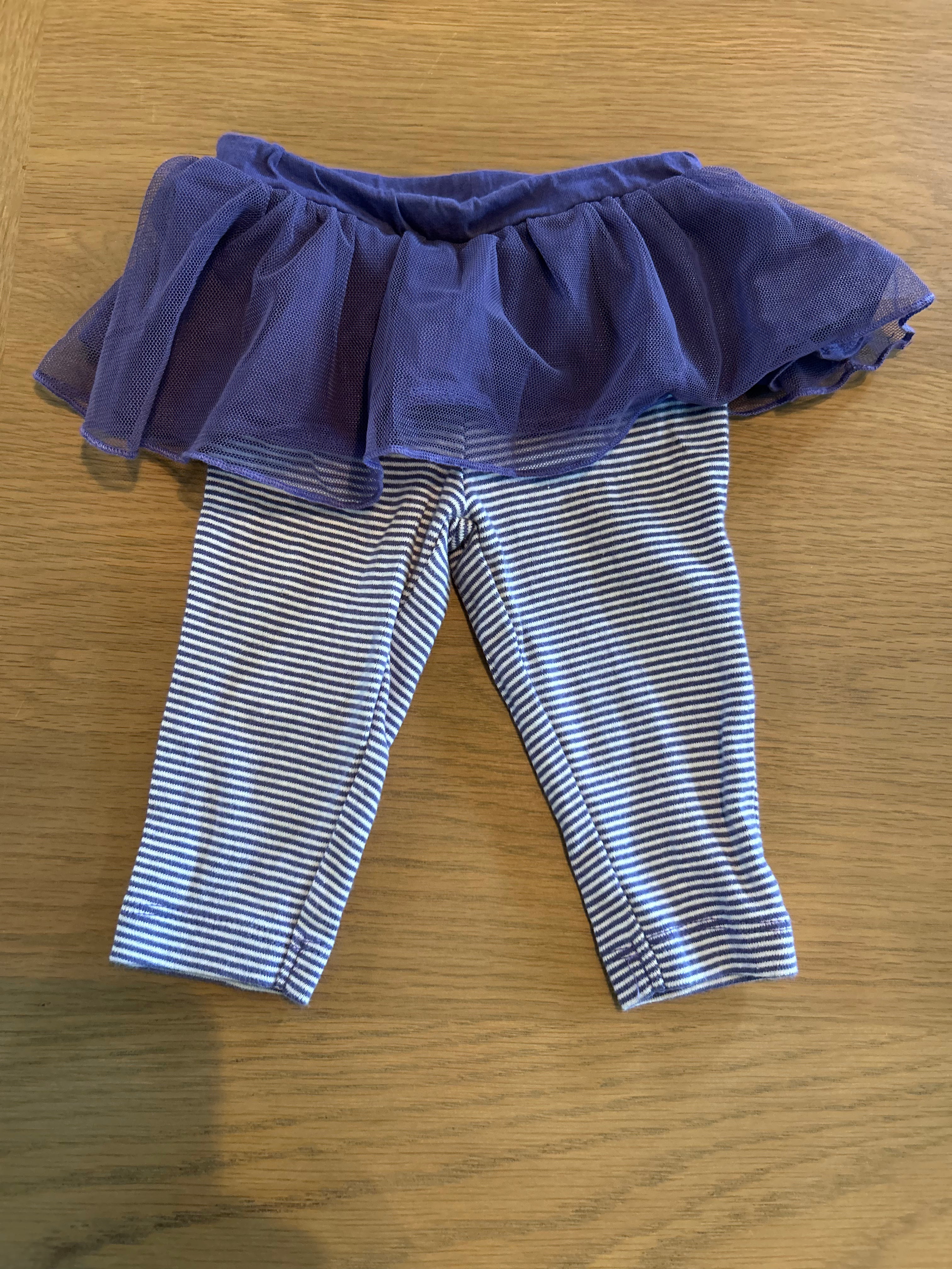 Carters Leggings with Built In Skirt- Size 3 Months