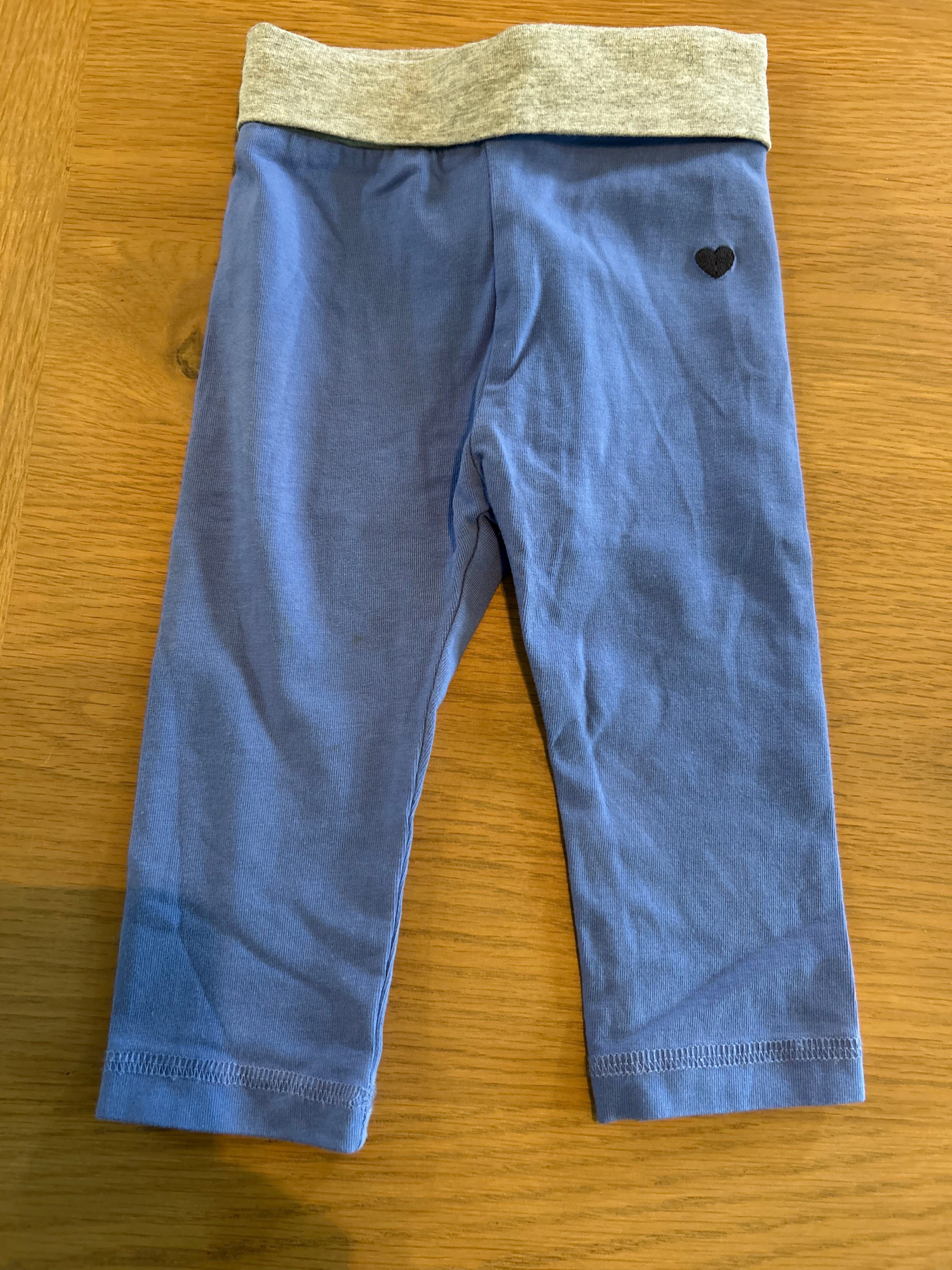 Osh Kosh B'gosh Fold Over Leggings- Size 9 Months