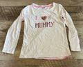 "I Love My Mummy" Long Sleeve Shirt- Size 7
