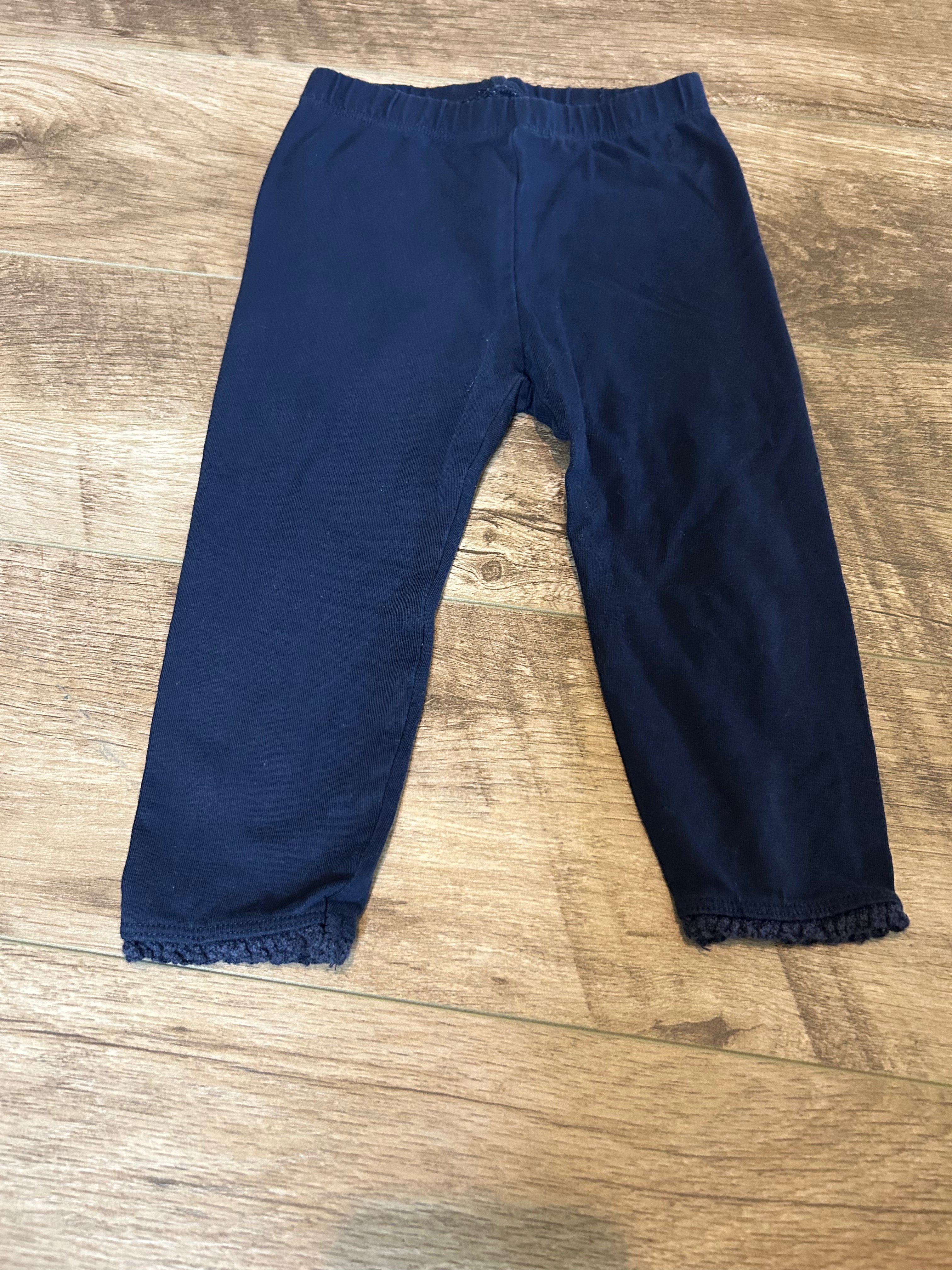 Baby Gap Navy Leggins- Size 12-18 Months