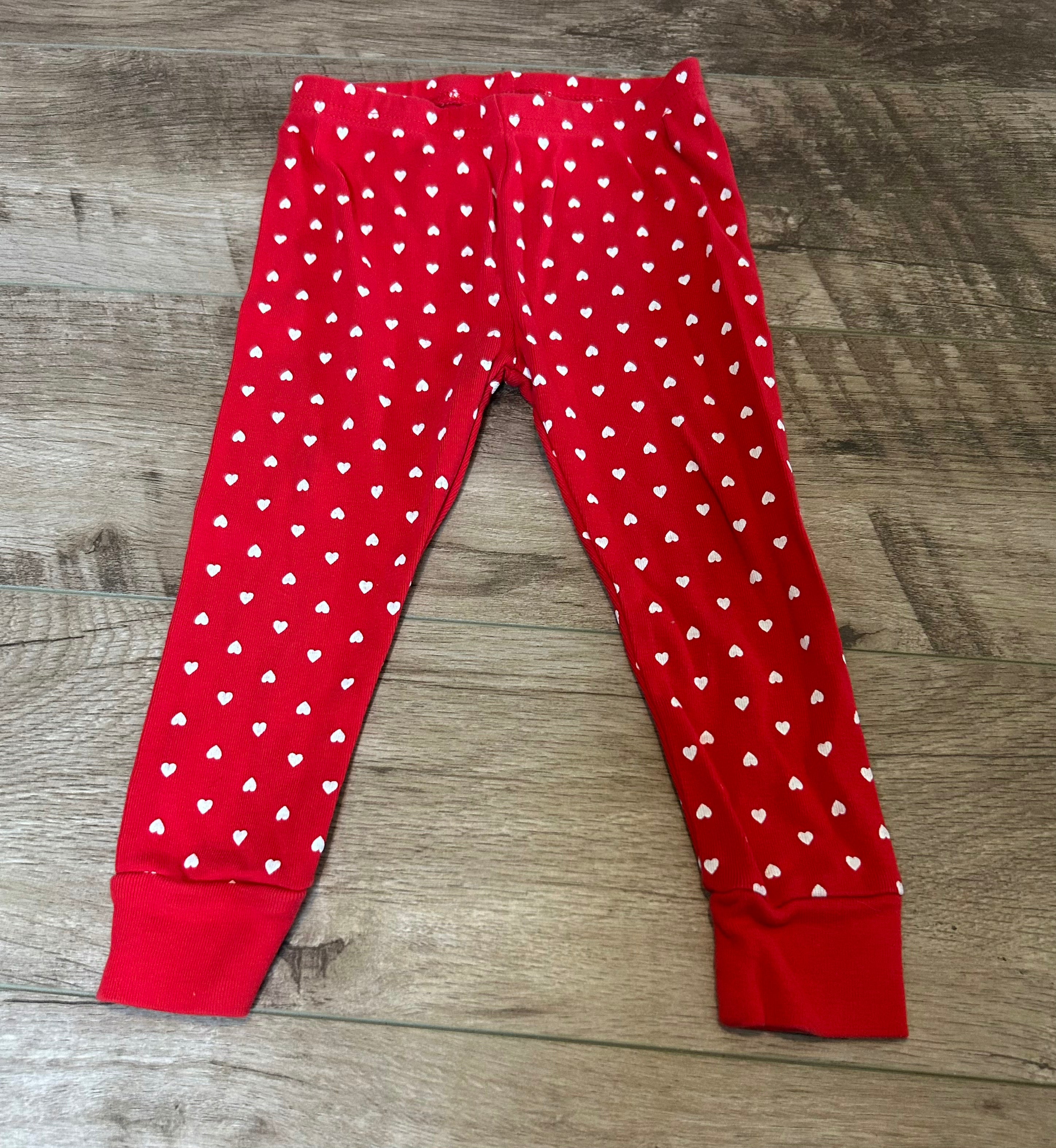 Carter's Heart Leggings- Size 18 Months