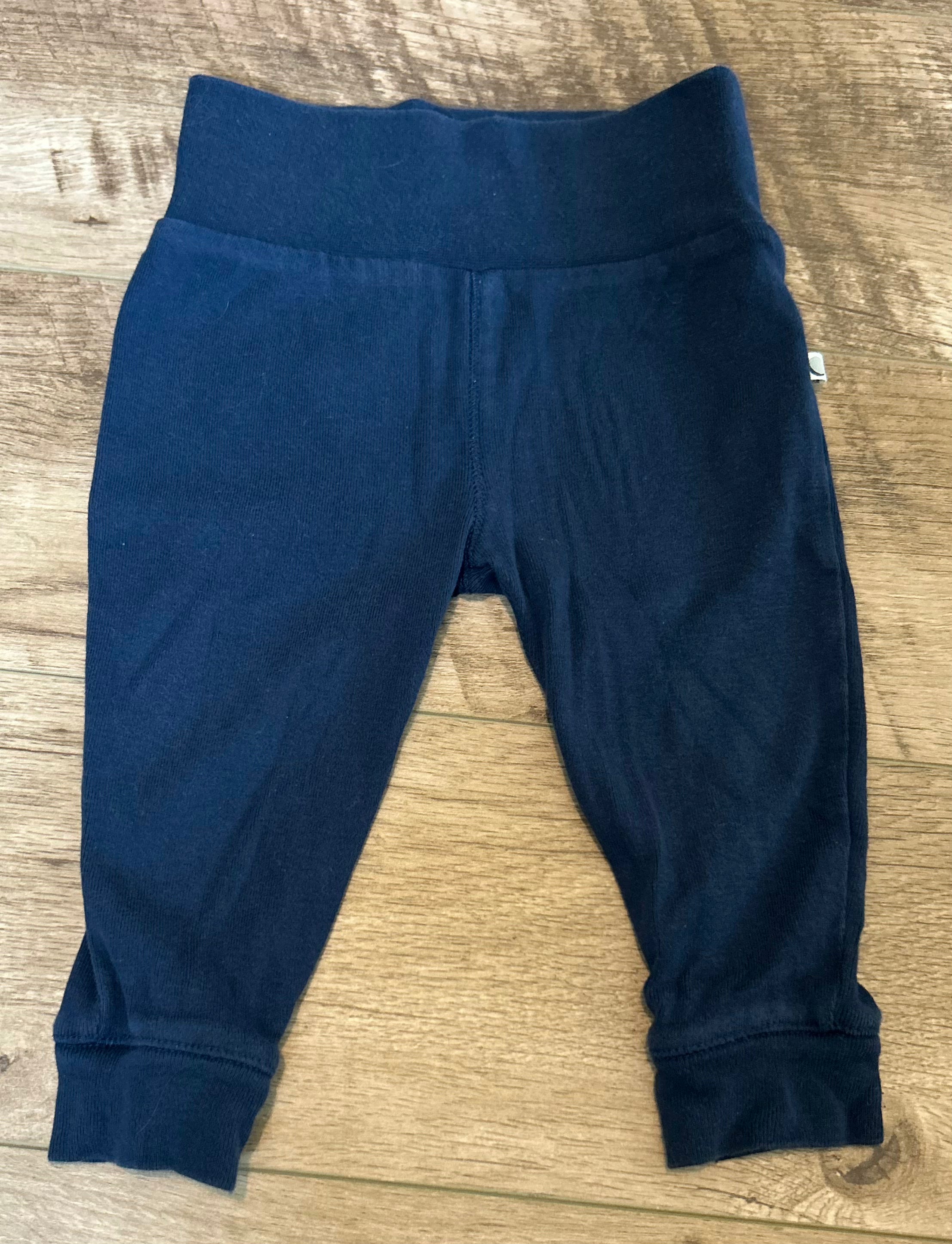 Petit Lem Navy Leggings- Size 9 Months