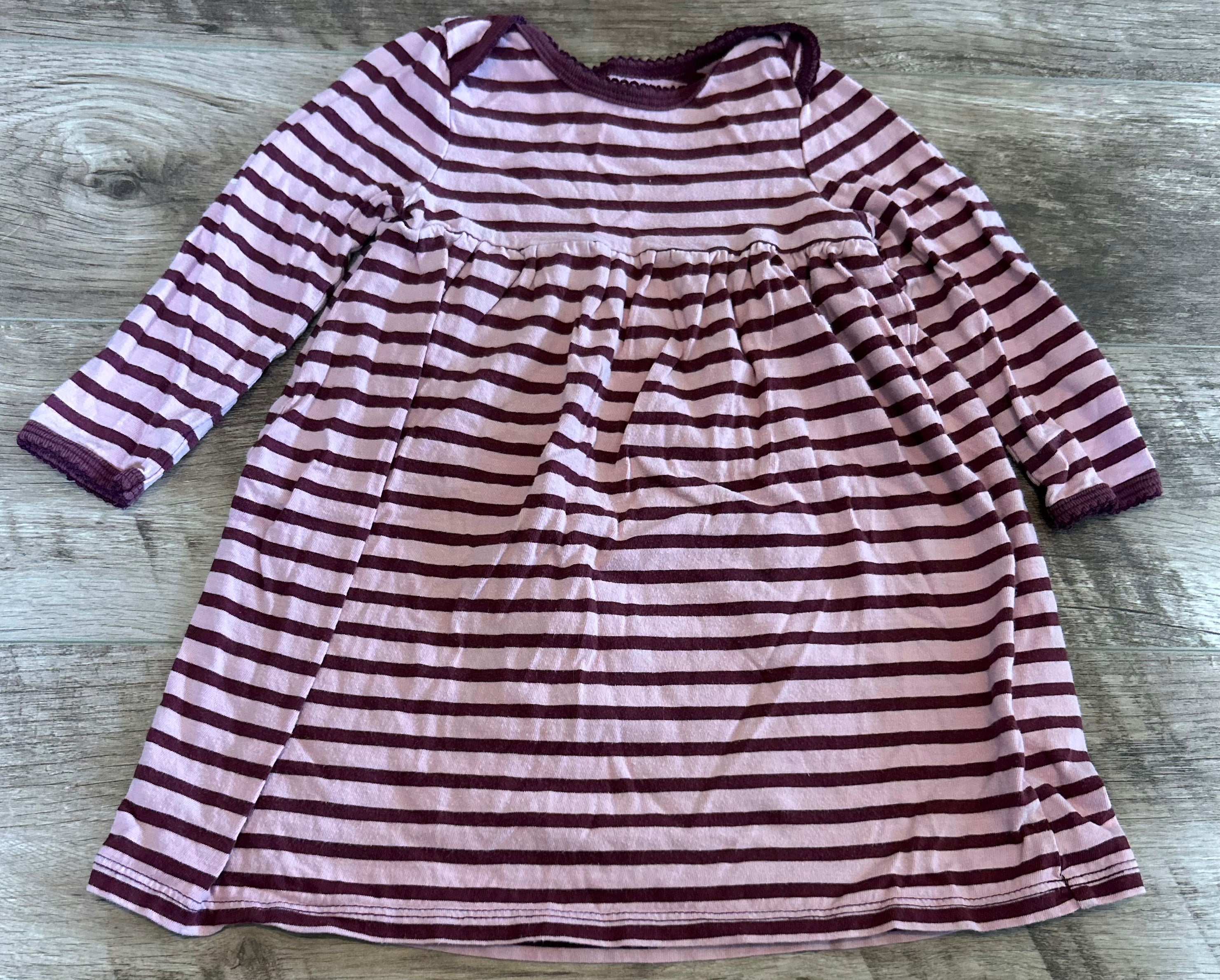 Old Navy Stripped Long Sleeve Shirt- Size 12-18 Months