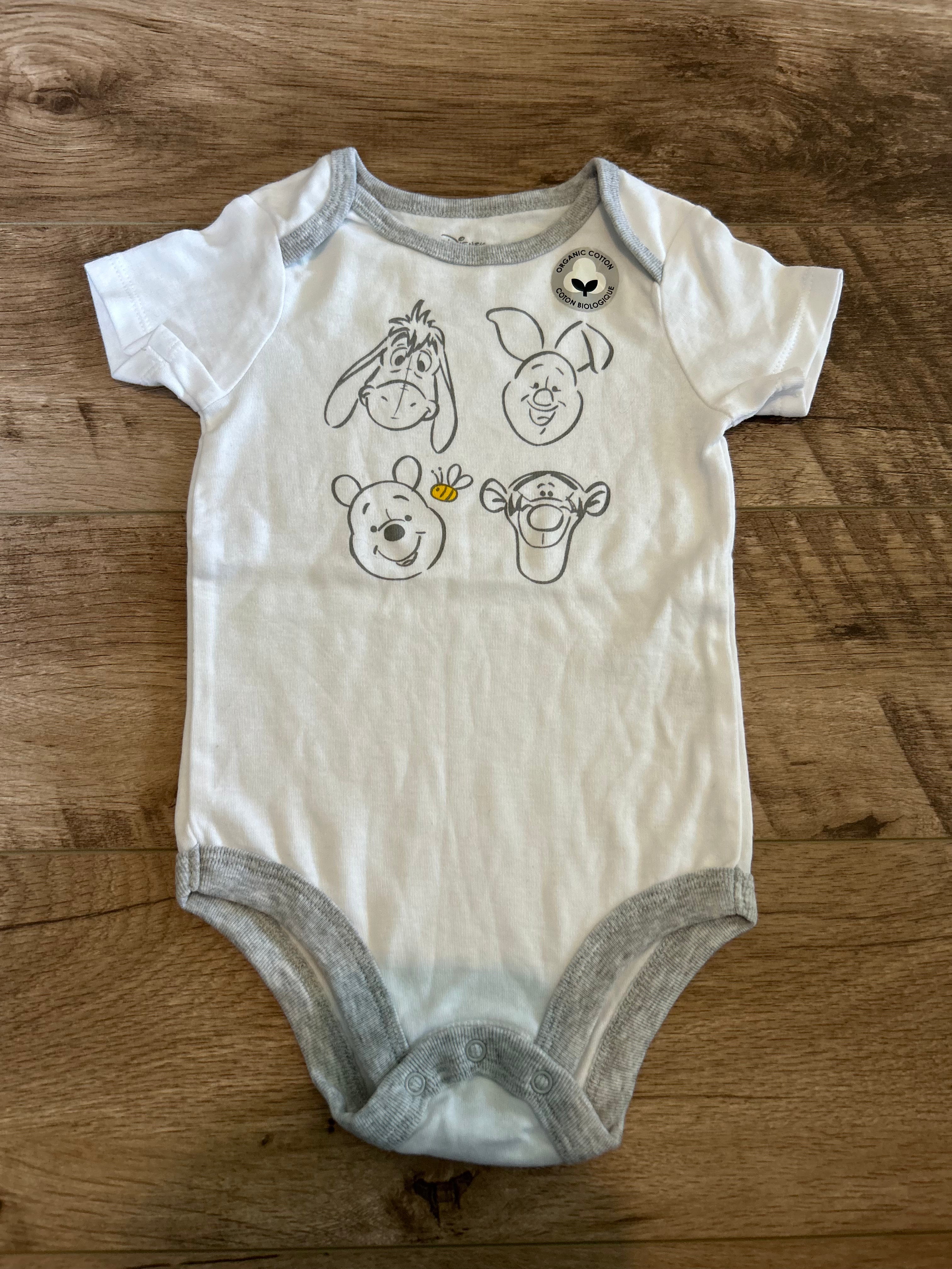 Disney Baby Short Sleeve Body Suit- Size 6-12 Months