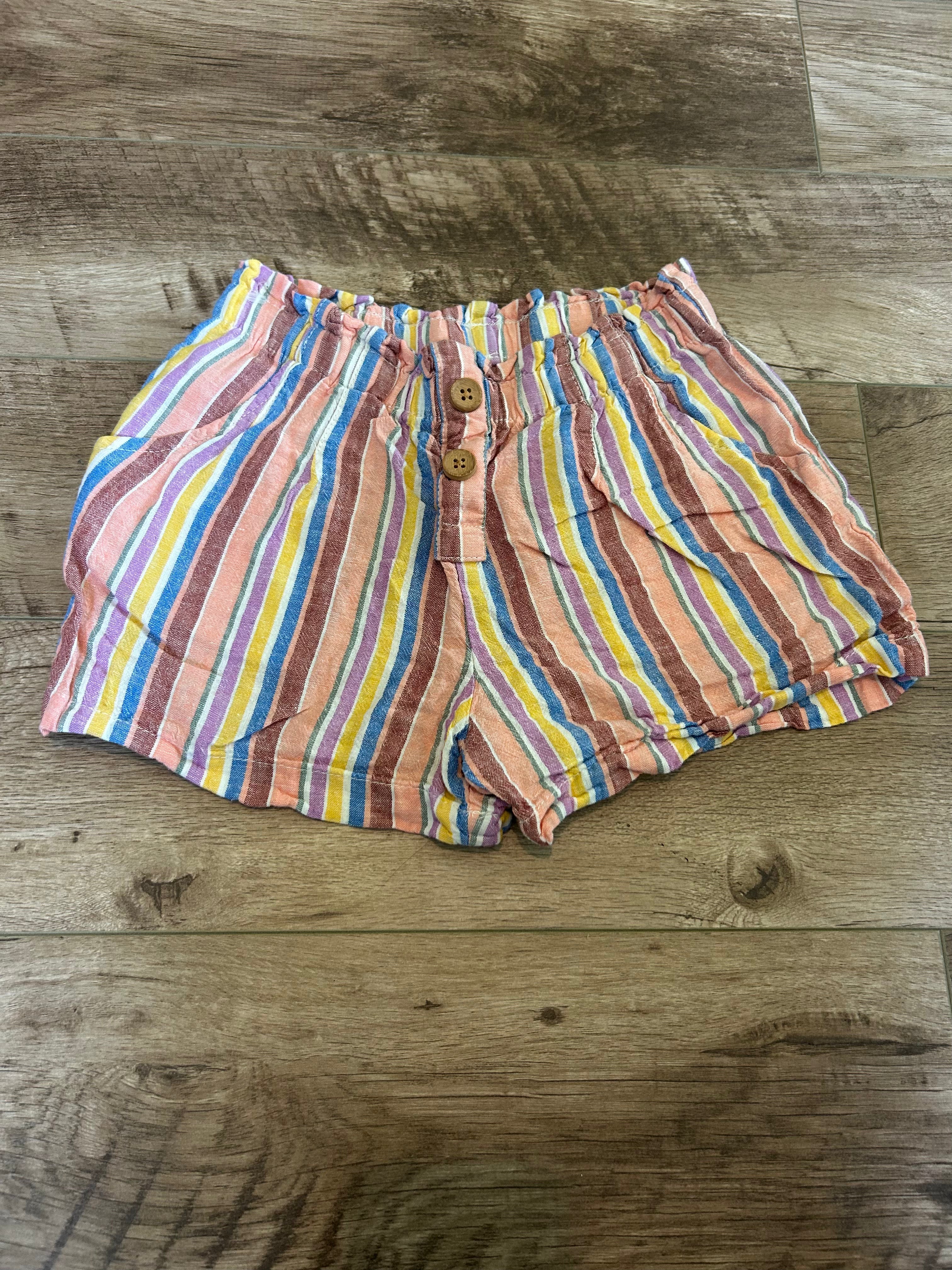 OshKosh B'gosh Stripped Shorts- Size 8