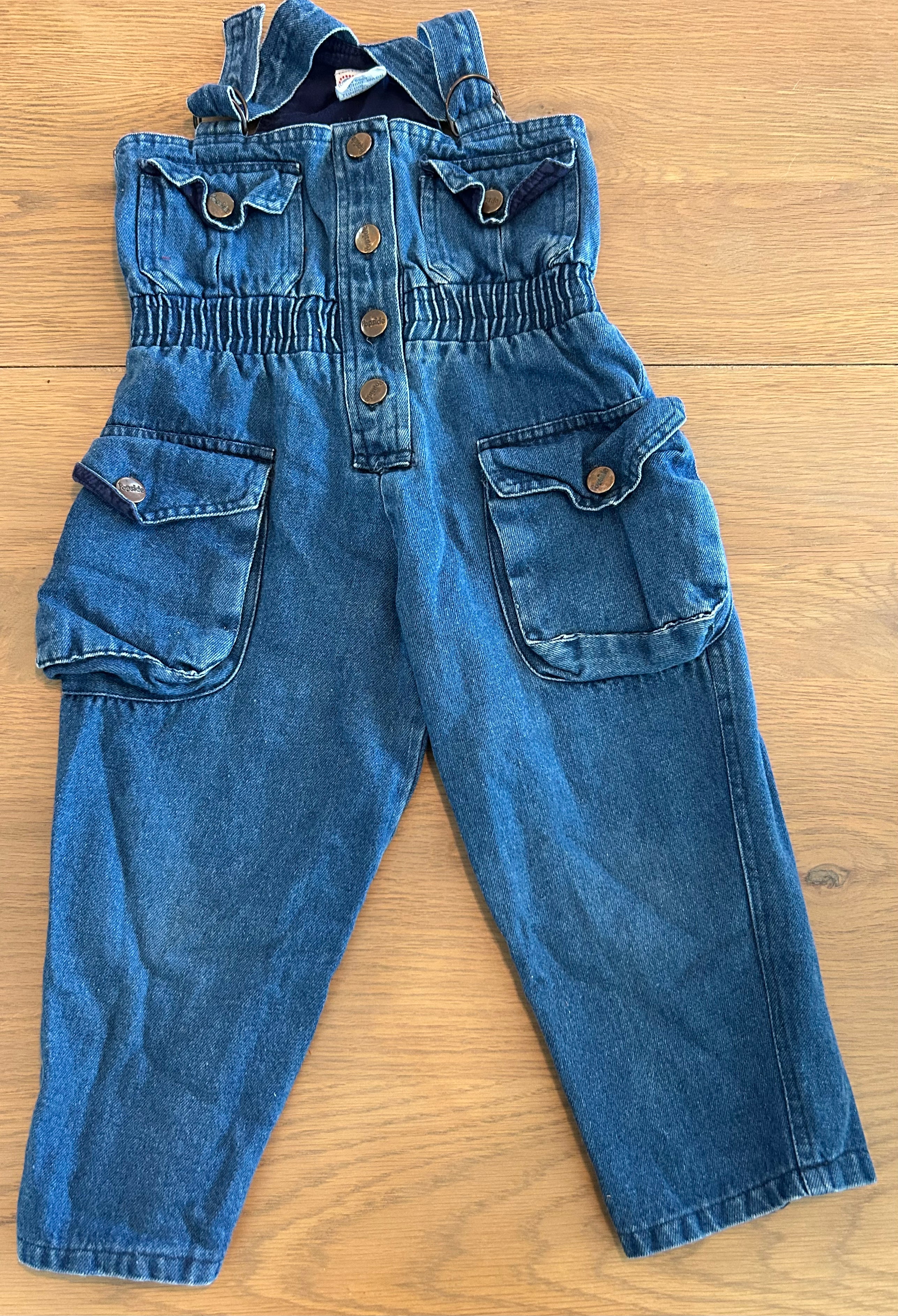 Vintage Popsicle Overalls- Size 3 T