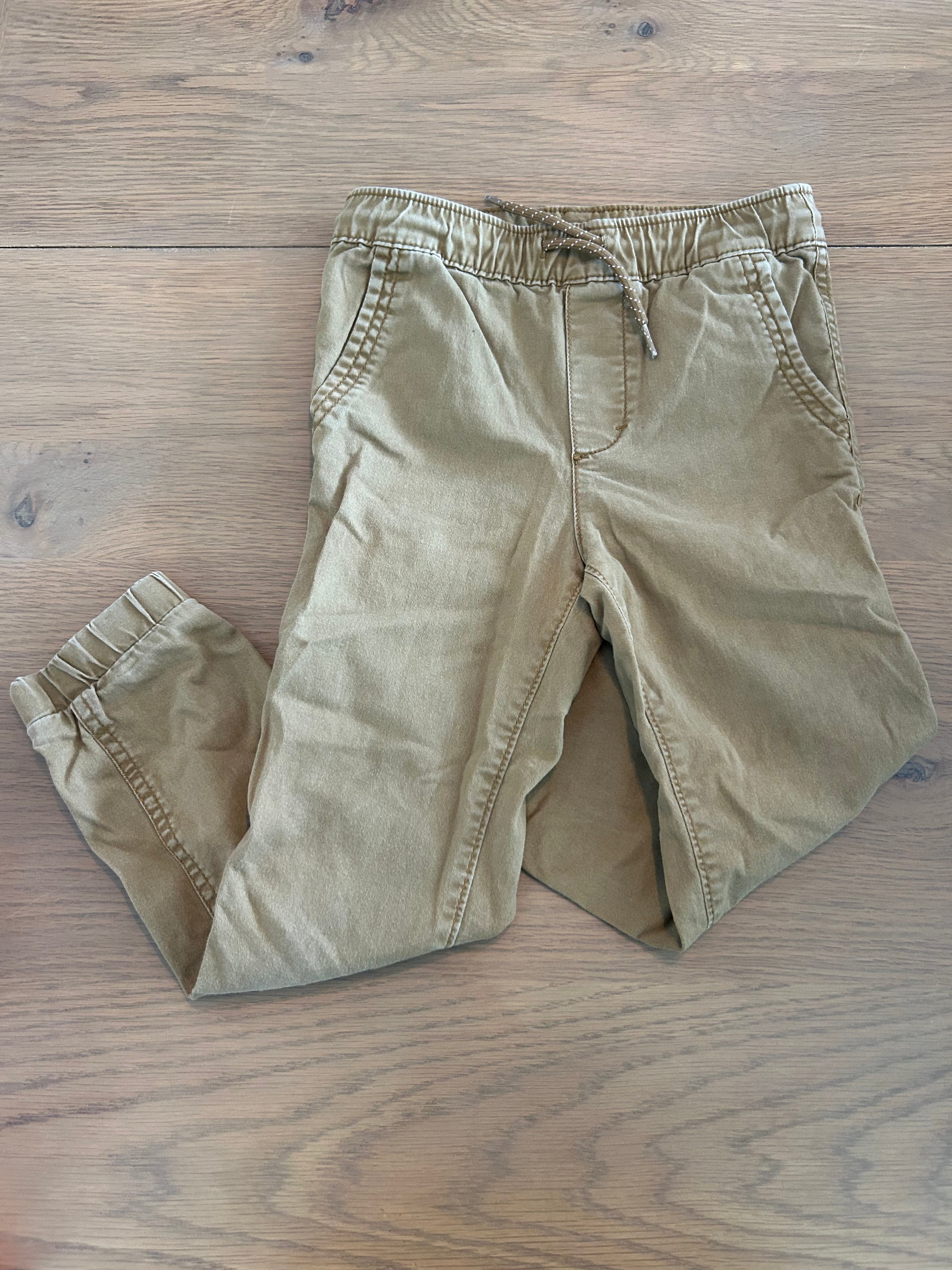 Tan Draw String Joggere Pants- Size 5T