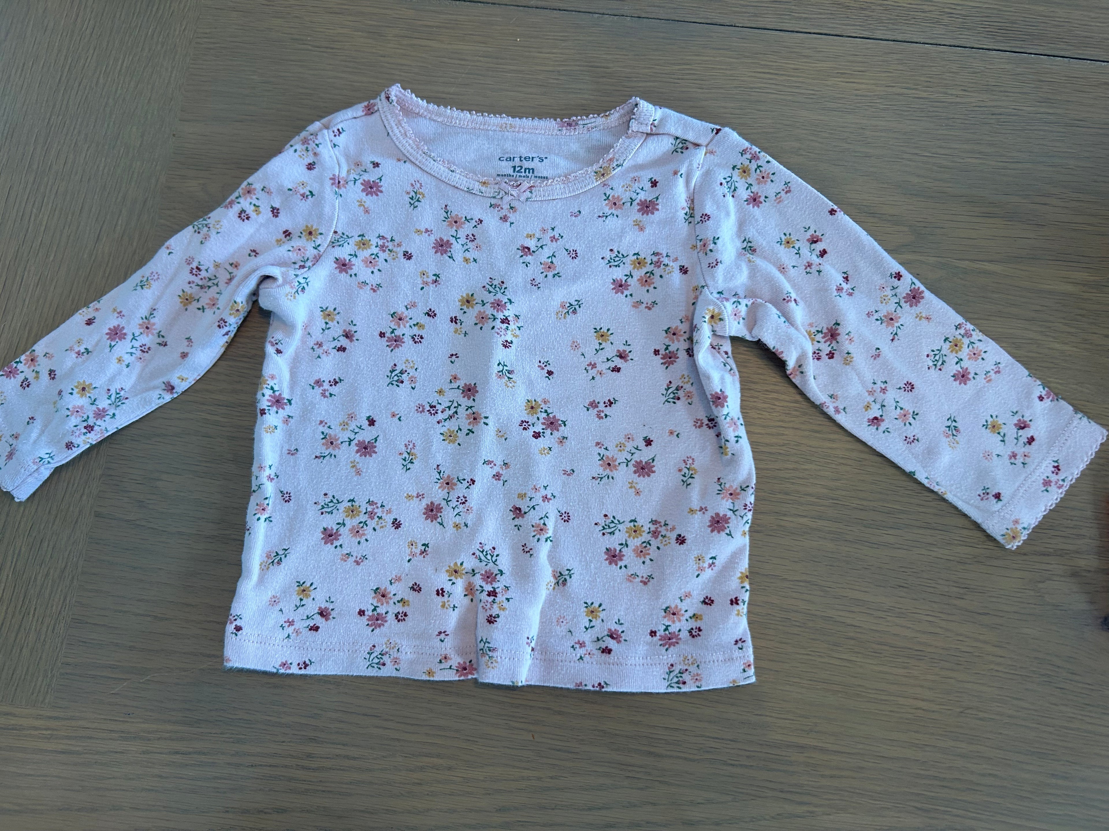 Carter's Long Sleeve Shirt- Size 12 Months
