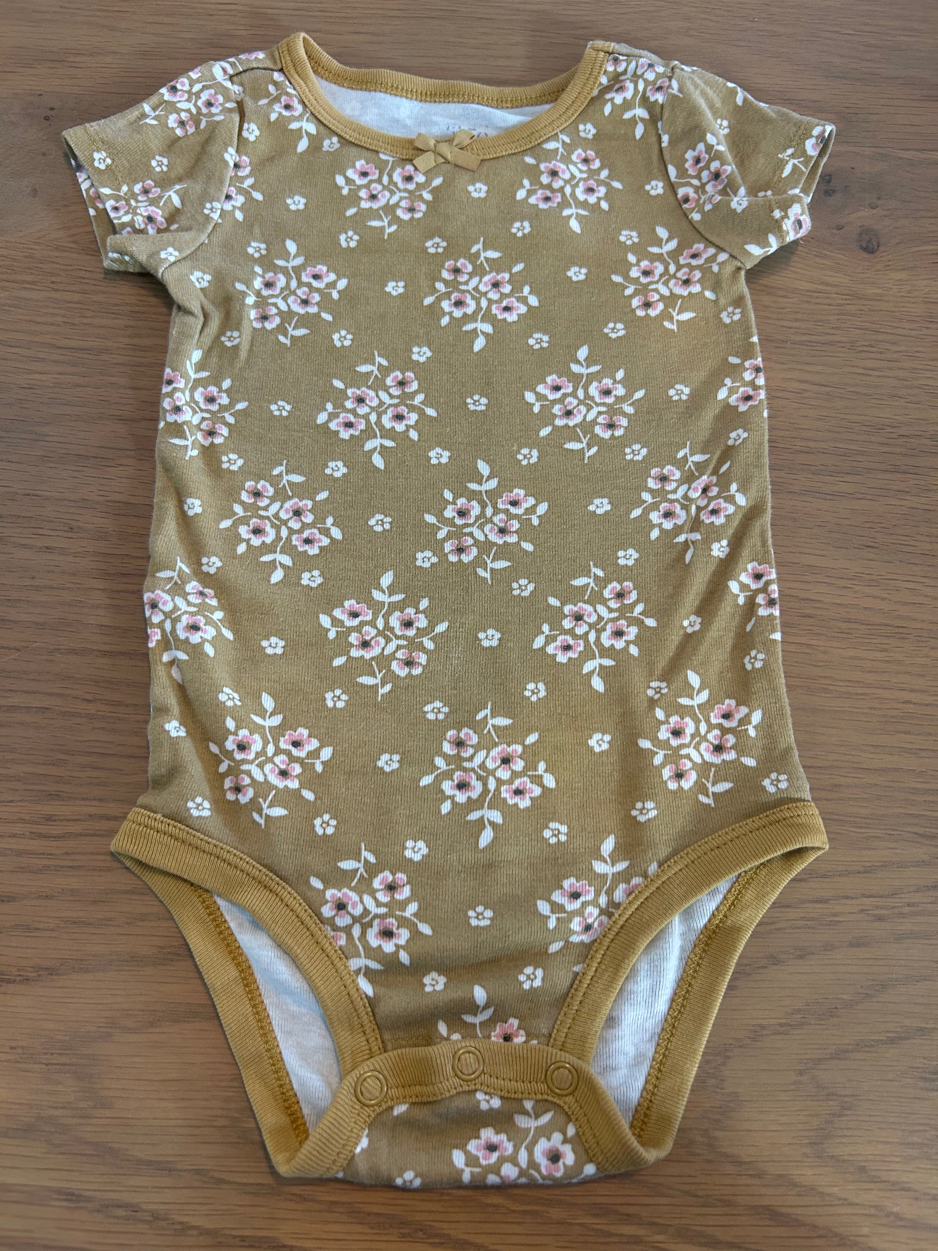 Little Planet by Carter's Short Sleeve Bodysuit- Size 12 Months