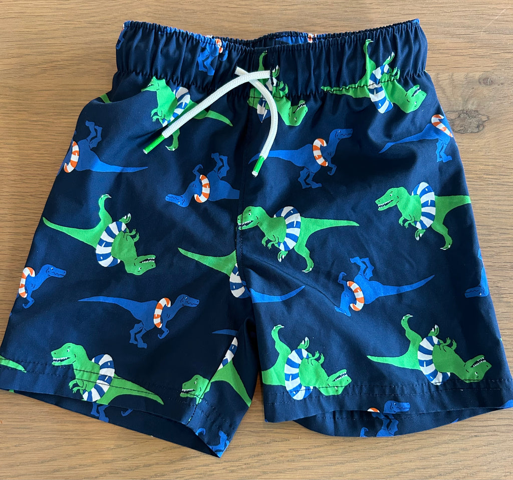 Old Navy Dinosaur Swim Trunks- Size 3T