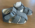 Robeez First Kicks Premium Leather FK Matthew Light Blue- Size 0-3 Months