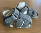 Robeez First Kicks Premium Leather FK Matthew Light Blue- Size 0-3 Months