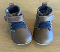 Robeez First Kicks Premium Leather in Colour Thiago Copper- Size 0-3 Months