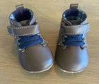 Robeez First Kicks Premium Leather in Colour Thiago Copper- Size 0-3 Months
