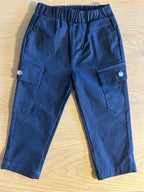 M.I.D Cargo Pants in the Colour Navy- Size 9-12 Months