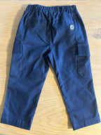 M.I.D Cargo Pants in the Colour Navy- Size 9-12 Months
