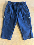 M.I.D Cargo Pants in the Colour Navy- Size 3-6 Months