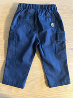 M.I.D Cargo Pants in the Colour Navy- Size 3-6 Months