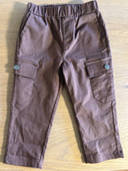 M.I.D Cargo Pants in the Colour Brown- Size 9-12 Months