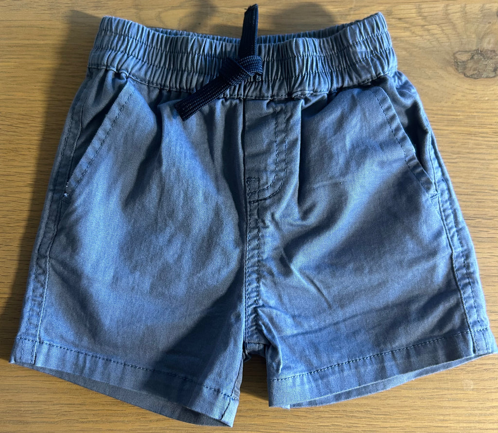 M.I.D Kids Shorts in The colour China Blue-Size 3-6 Months