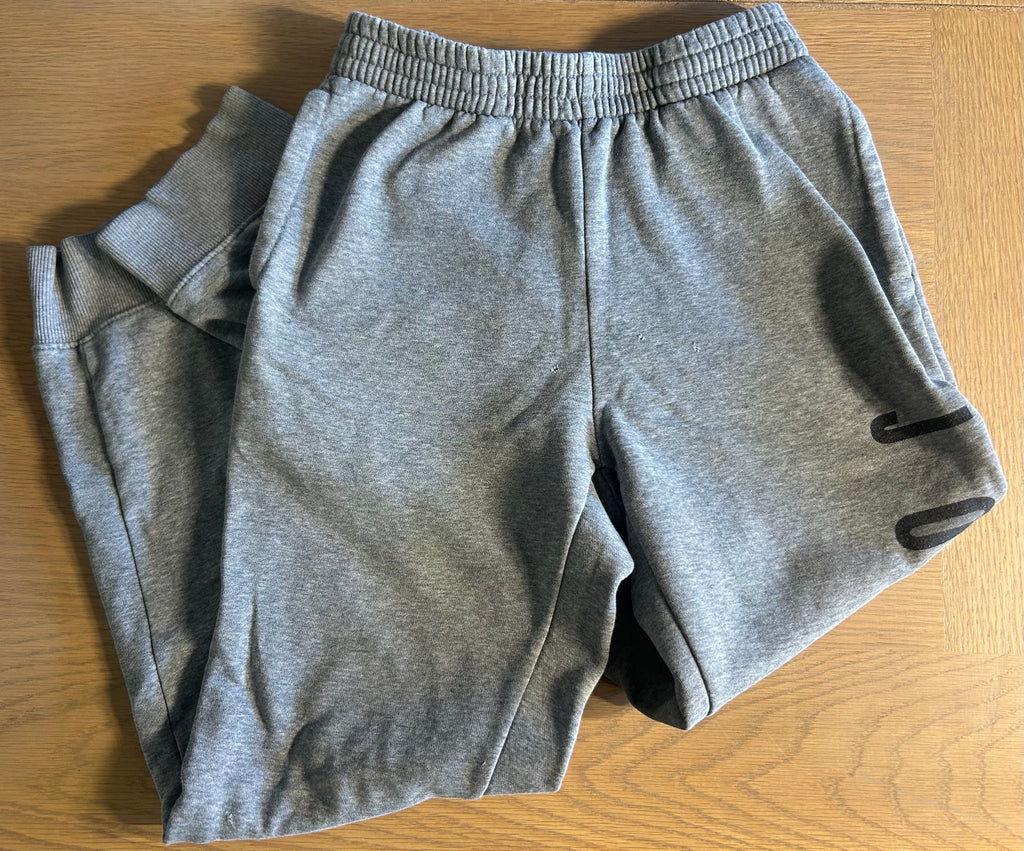 Jordan Light Grey Joggers- Size L (12-13yrs)