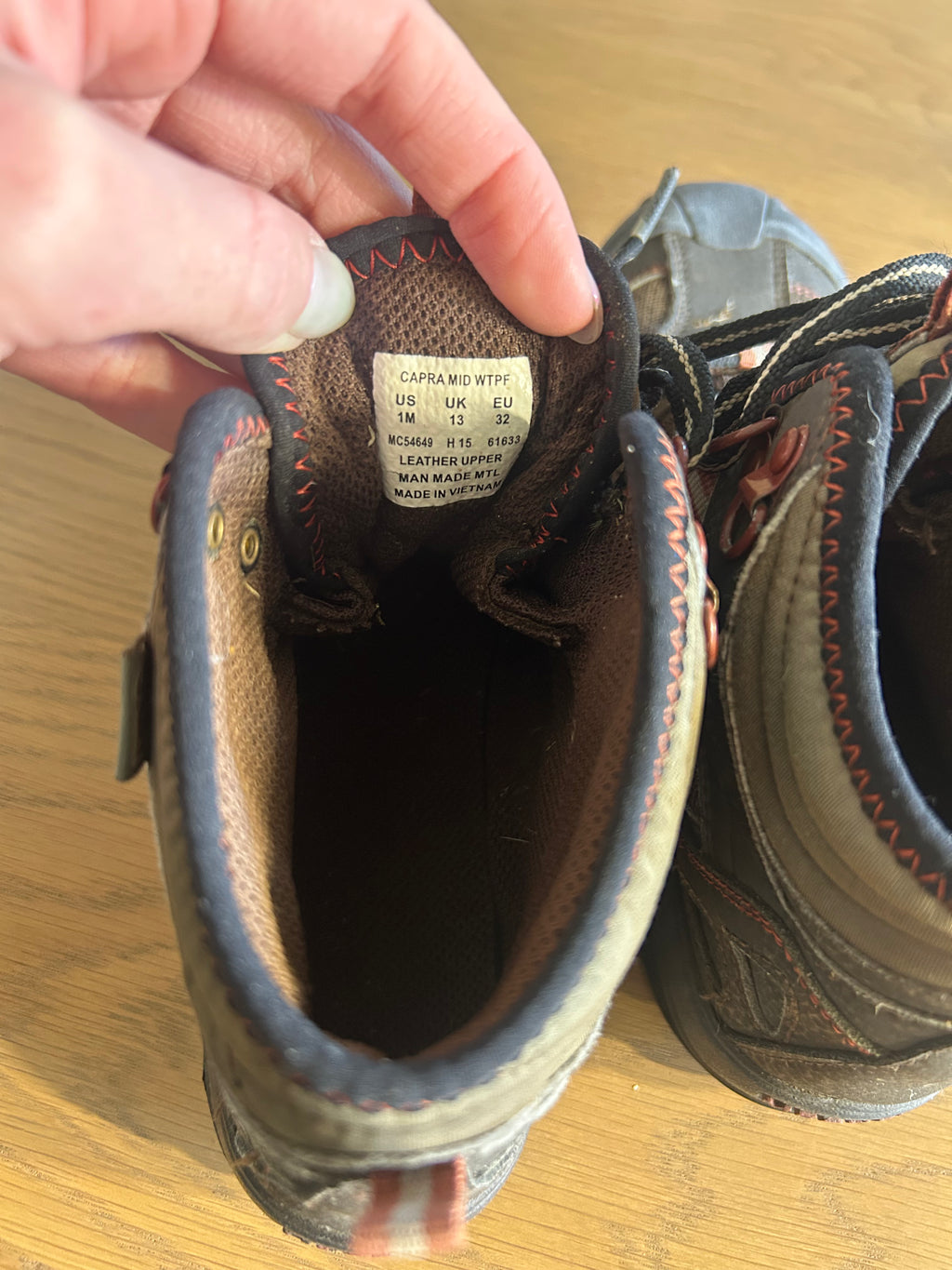 Merrell Capra Mid With Select Dry Technology- Size 1M